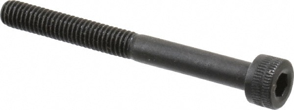 Holo-Krome 76092 Hex Head Cap Screw: M4 x 0.70 x 40 mm, Grade 12.9 Alloy Steel, Black Oxide Finish Image