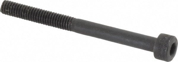 Holo-Krome 76096 Hex Head Cap Screw: M4 x 0.70 x 45 mm, Grade 12.9 Alloy Steel, Black Oxide Finish Image