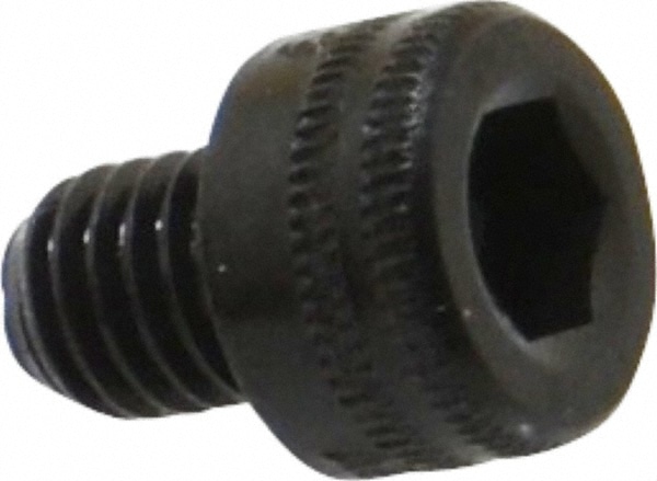 Holo-Krome 76102 Hex Head Cap Screw: M5 x 0.80 x 6 mm, Grade 12.9 Alloy Steel, Black Oxide Finish Image