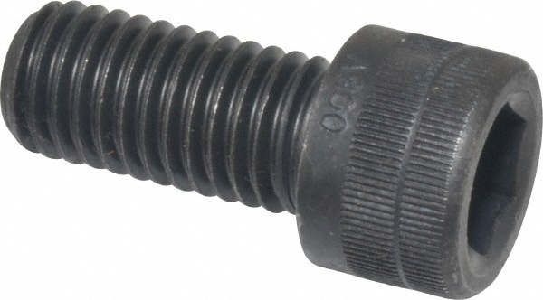 Holo-Krome 76360 Hex Head Cap Screw: M12 x 1.75 x 25 mm, Grade 12.9 Alloy Steel, Black Oxide Finish Image