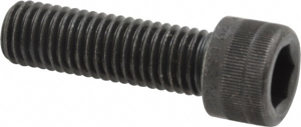 Holo-Krome 76372 Hex Head Cap Screw: M12 x 1.75 x 40 mm, Grade 12.9 Alloy Steel, Black Oxide Finish Image