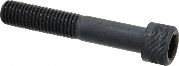 Holo-Krome 76396 Hex Head Cap Screw: M12 x 1.75 x 70 mm, Grade 12.9 Alloy Steel, Black Oxide Finish Image