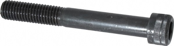 Holo-Krome 76408 Hex Head Cap Screw: M12 x 1.75 x 90 mm, Grade 12.9 Alloy Steel, Black Oxide Finish Image