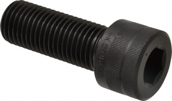 Holo-Krome 76584 Hex Head Cap Screw: M30 x 3.50 x 80 mm, Grade 12.9 Alloy Steel, Black Oxide Finish Image