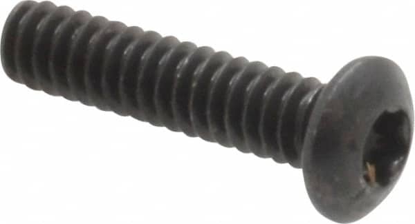 Linsenkopf vis ISK 4-40 unc x 1/4 Noir-socket Button Head screw scl