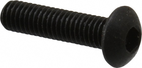 Holo-Krome 86005 M3x0.50 12mm Length Under Head Hex Socket Drive Button Socket Cap Screw Image