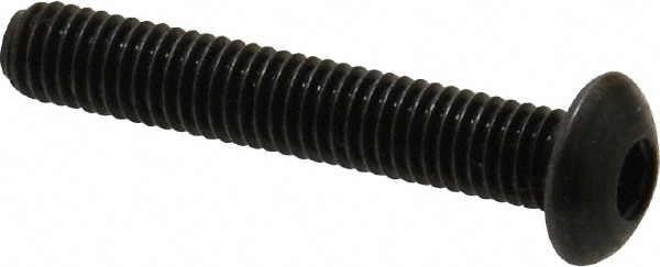 Holo-Krome 86025 M5x0.80 30mm Length Under Head Hex Socket Drive Button Socket Cap Screw Image