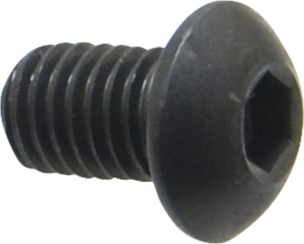 Holo-Krome 86041 M8x1.25 12mm Length Under Head Hex Socket Drive Button Socket Cap Screw Image