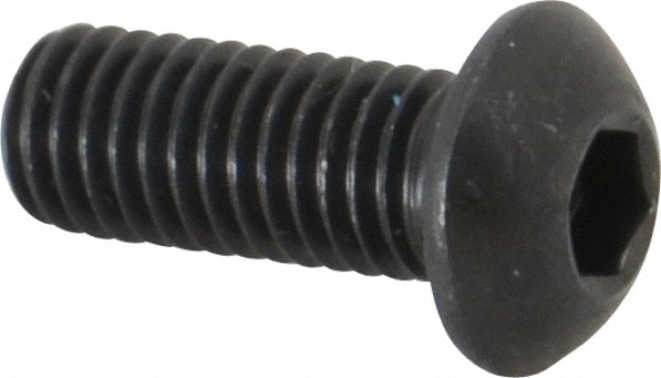 Holo-Krome 86045 M8x1.25 20mm Length Under Head Hex Socket Drive Button Socket Cap Screw Image