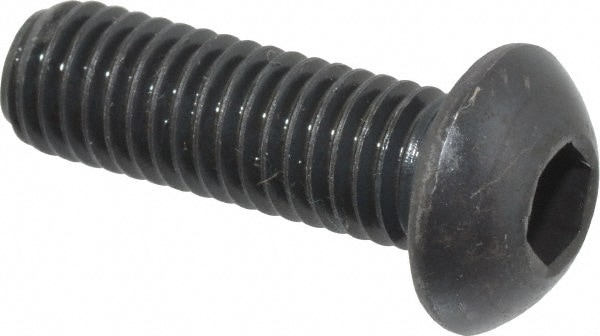 Holo-Krome 86047 M8x1.25 25mm Length Under Head Hex Socket Drive Button Socket Cap Screw Image