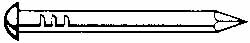 6D, 12 Gauge, 2" OAL Siding Nails