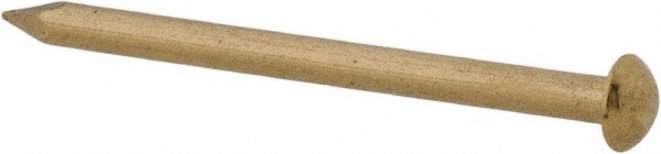 Made in USA 3B0700 14 Gauge, 1-1/4" OAL Escutcheon Pin Nails Image