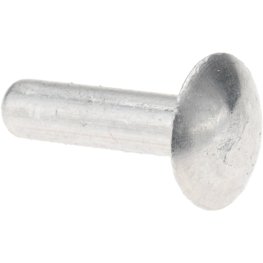 3/16" Body Diam, Brazier Aluminum Solid Rivet