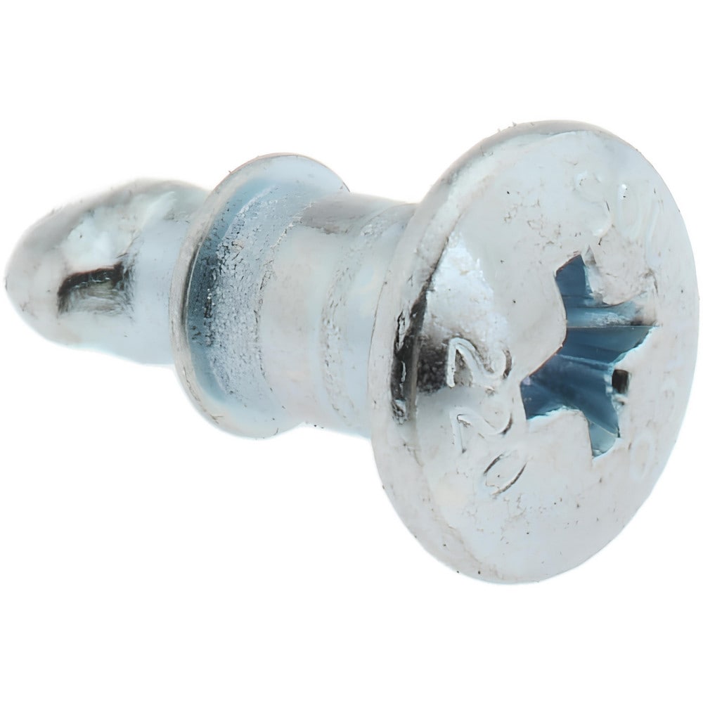 0.2470" Long, Phillips Drive, Oval Head, Steel Quarter Turn Stud