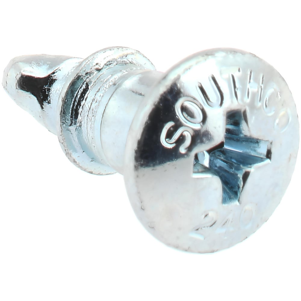 0.2670" Long, Phillips Drive, Oval Head, Steel Quarter Turn Stud