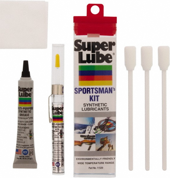 Lubricant: 3/4 oz Tube, Synthetic - Translucent White, 450.000 deg F Max, Flammable