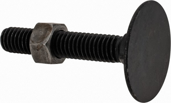 Value Collection BOEC16204wHex 3/8-16, 2-1/4" OAL, 1-5/16" Head Diam, Steel Elevator Bolt Image