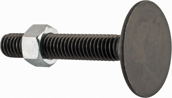 Value Collection BOEC16208wHex 3/8-16, 2-1/2" OAL, 1-5/16" Head Diam, Steel Elevator Bolt Image