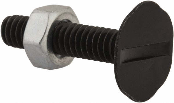 Value Collection BOEC34104wHex 1/4-20, 1-1/4" Overall Length, 23/32" Head Diam, Steel Elevator Bolt Image