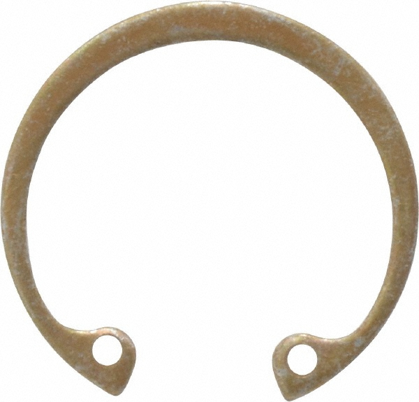Rotor Clip 11/8" Bore Diam, Steel Internal Snap Retaining Ring