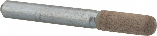 Mounted Point: 3/4" Thick, 1/4" Shank Dia, A24, 120 Grit, Fine