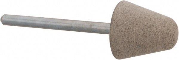 Mounted Point: 5/8" Thick, 1/8" Shank Dia, B41, 120 Grit, Fine