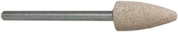 Mounted Point: 3/4" Thick, 1/8" Shank Dia, B52, 120 Grit, Fine