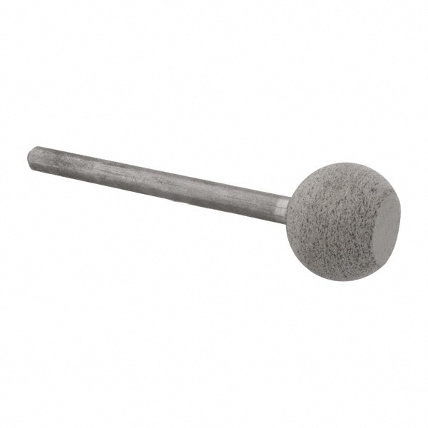Mounted Point: 3/8" Thick, 1/8" Shank Dia, B62, 80 Grit, Medium