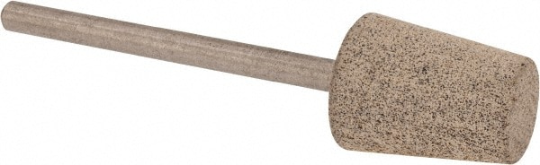 Mounted Point: 5/8" Thick, 1/8" Shank Dia, B91, 80 Grit, Medium