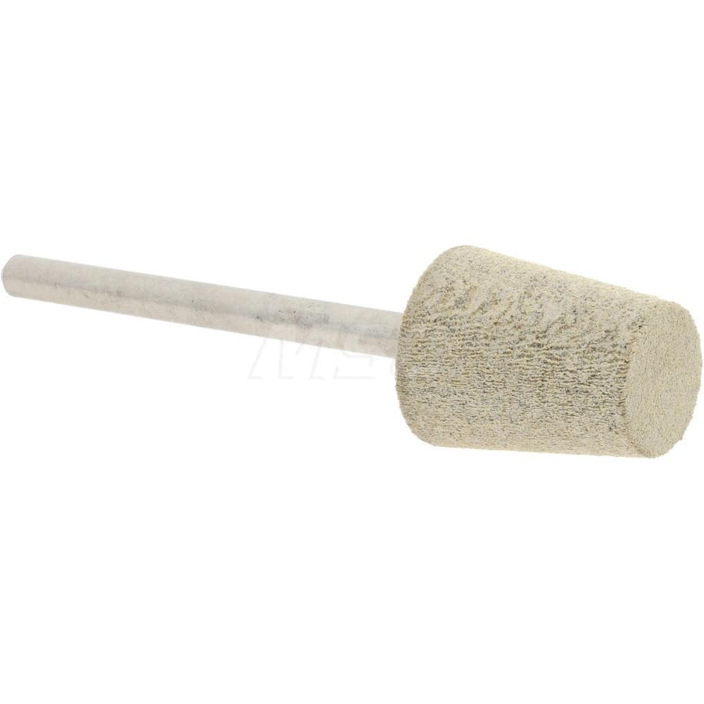 Mounted Point: 5/8" Thick, 1/8" Shank Dia, B91, 120 Grit, Fine