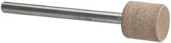 Mounted Point: 3/8" Thick, 1/8" Shank Dia, W175, 120 Grit, Fine