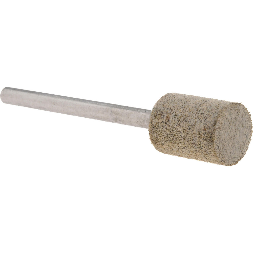 Mounted Point: 1/2" Thick, 1/8" Shank Dia, W176, 80 Grit, Medium
