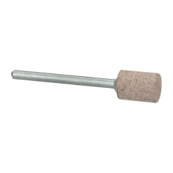 Mounted Point: 1/2" Thick, 1/8" Shank Dia, W176, 80 Grit, Medium