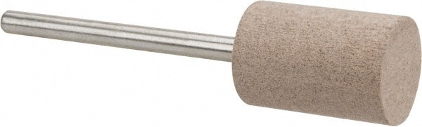 Mounted Point: 3/4" Thick, 1/8" Shank Dia, W186, 120 Grit, Fine
