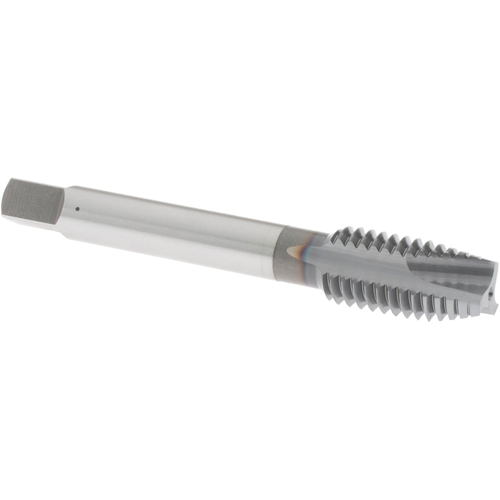 OSG 1232408 Spiral Point Tap: 1/2-13, UNC, 3 Flutes, Plug, 3B, High Speed Steel, TiCN Finish Image