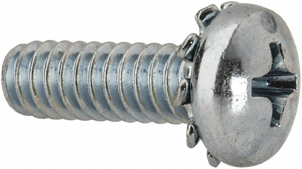 Value Collection 1010EPP Machine Screw: #10-24 x 5/8", Pan Head, Phillips Image