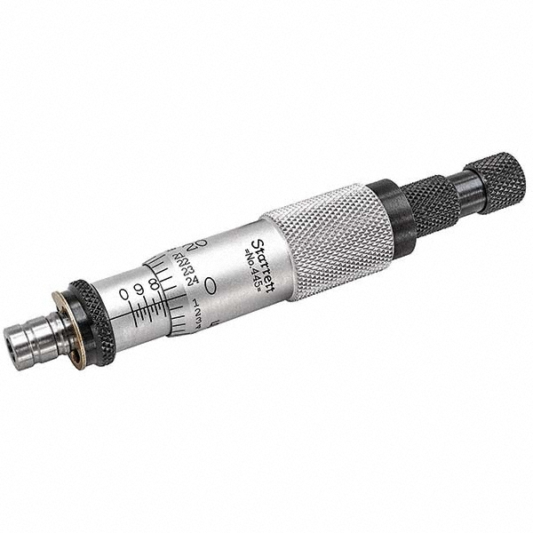 Starrett Mechanical Micrometer Heads; Minimum Measurement (Decimal