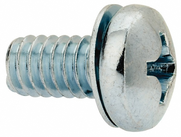 Value Collection 1408IPP Machine Screw: 1/4-20 x 1/2", Pan Head, Phillips Image