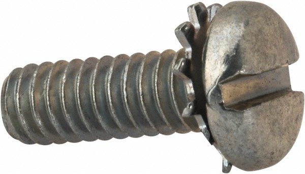 Value Collection 1412ESP Machine Screw: 1/4-20 x 3/4", Pan Head, Slotted Image