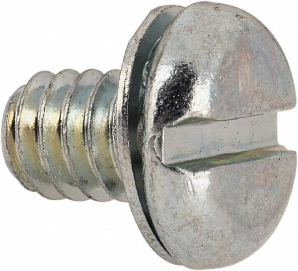 Value Collection 1406ISP Machine Screw: 1/4-20 x 3/8", Pan Head, Slotted Image