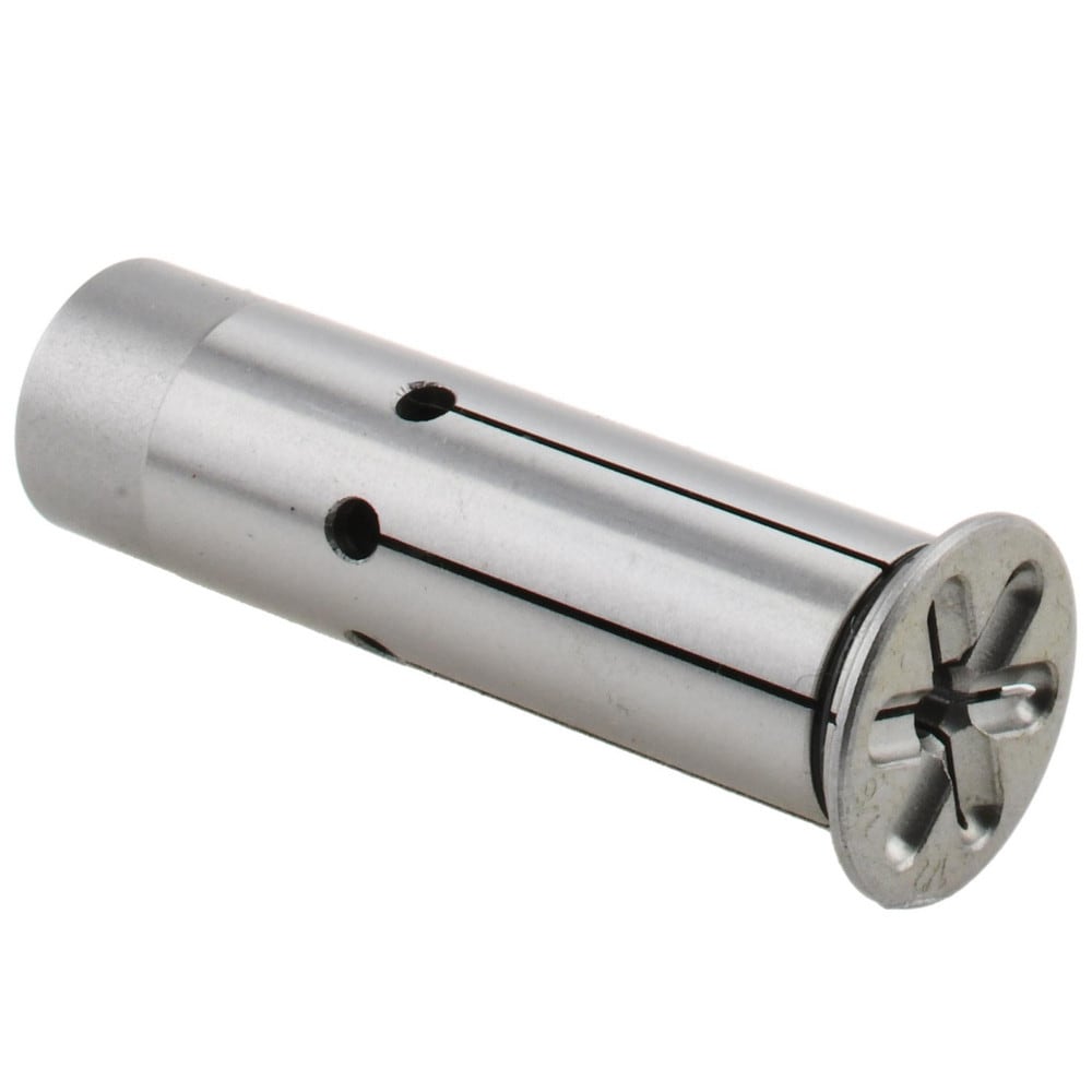 Hydraulic Chuck Sleeves; Inside Diameter (Inch): 1/8 ; Outside Diameter (Inch): 1/2 ; Head Diameter (mm): 16.5000 ; Through Coolant: Yes ; Sleeve Type: Slotted ; Material: Alloy Steel