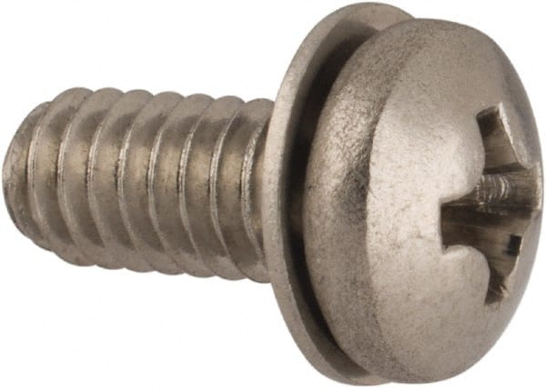 Value Collection W98504PS Machine Screw: #8-32 x 3/8", Pan Head, Phillips 