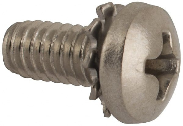 Value Collection W98344PS Machine Screw: #8-32 x 3/8", Pan Head, Phillips 