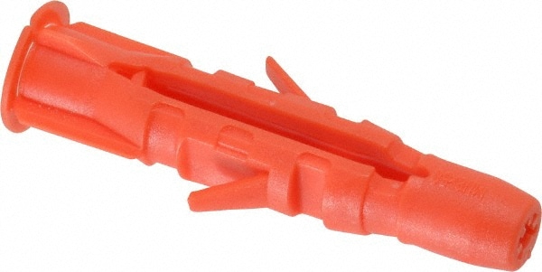 Value Collection 156038PR 5/16" Diam x 2" OAL, Plastic Plug Drywall & Hollow Wall Anchor Image