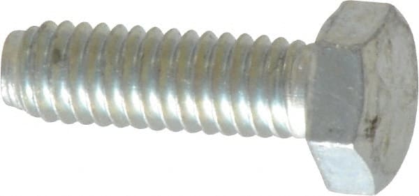Made in USA Hex Head Cap Screw: 5/16-18 x 1″, Grade Steel, Zinc-Plated  67216986 MSC Industrial Supply