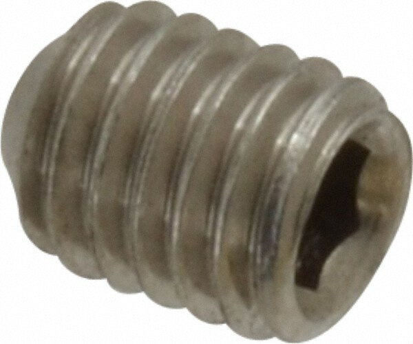 Value Collection MASS0050006CP Set Screw: M5 x 0.80 x 6 mm, Cup Point, Stainless Steel, Grade 18-8 & Austenitic Grade A2 Image