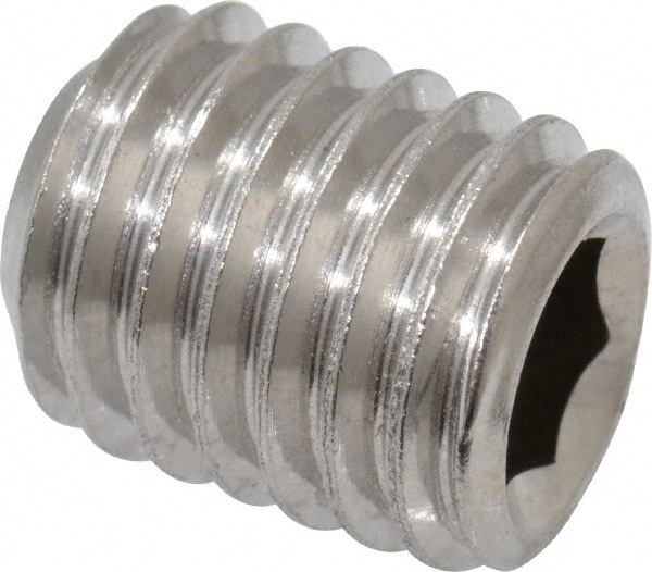 Value Collection MASS0100012CP Set Screw: M10 x 1.50 x 12 mm, Cup Point, Stainless Steel, Grade 18-8 & Austenitic Grade A2 Image