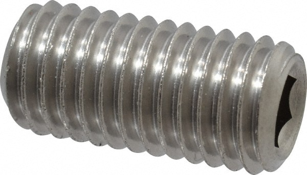 Value Collection MASS0120025CP Set Screw: M12 x 1.75 x 25 mm, Cup Point, Stainless Steel, Grade 18-8 & Austenitic Grade A2 Image