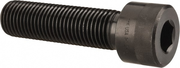 Holo-Krome 72436 Hex Head Cap Screw: 1-1/2 - 6 x 5-1/2", Alloy Steel, Black Oxide Finish Image