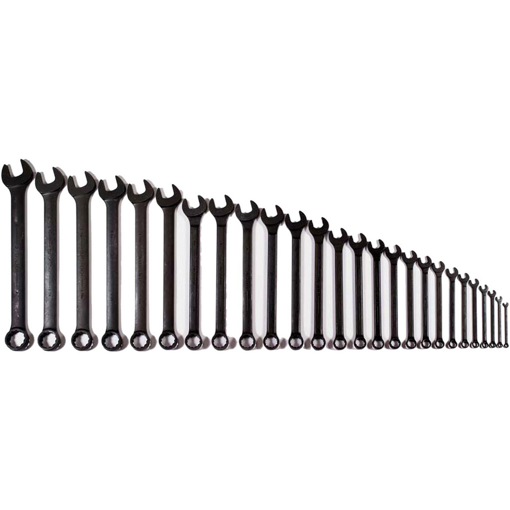 Williams - Combination Wrench Set: 26 Pc, 1/4 to 2